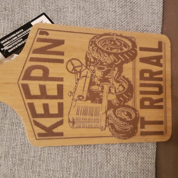 Keepin it Rural Wall Art Farmhouse/ Father's Day Gift/ Garage Decor NWT - Picture 4 of 4